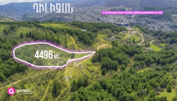 Հողատարածք, Տավուշի մարզ, ք․ Դիլիջան, 4496 ք․մ